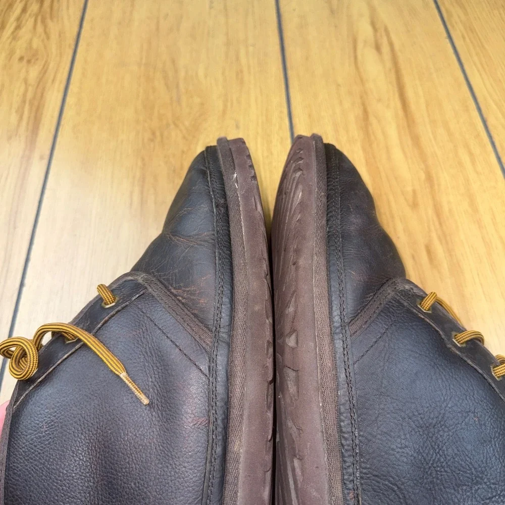 UGG Neumel Leather Boots Stout Brown Mens 11 Chukka Lace‎ Up 1008908